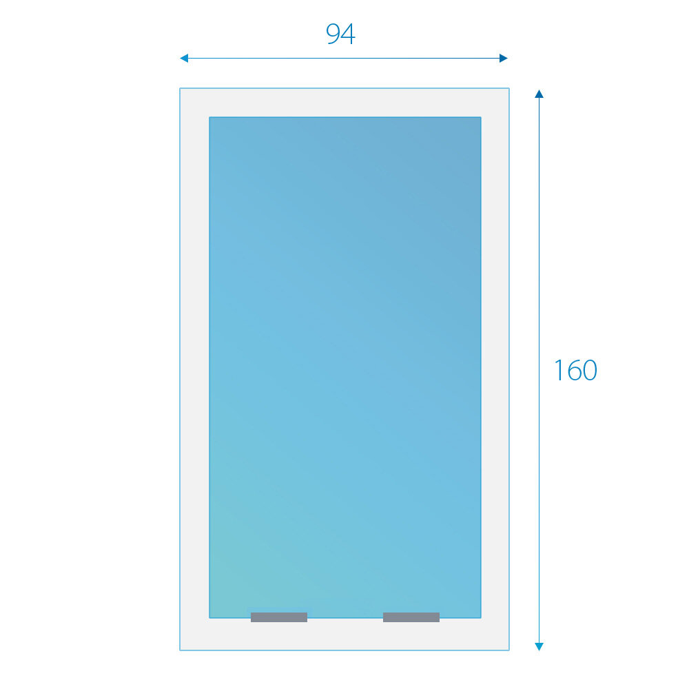 Fakro tuimeldakraam FTU-V U3 PK (55&deg;) 94x160 cm