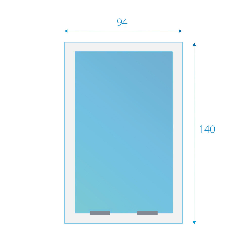 Fakro tuimeldakraam FTU-V U3 PK (55&deg;) 94x140 cm