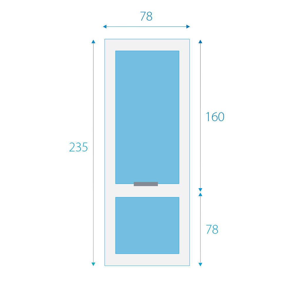 Fakro FDU-X P50 Duet proSky dakraam 78x235 cm