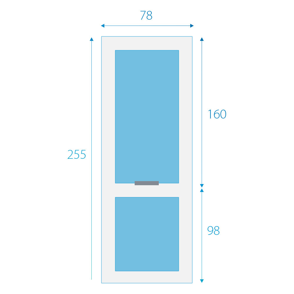 Fakro FDU-X P50 Duet proSky dakraam 78x255 cm